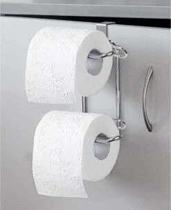 Wonderworker Clever - Hangende RVS Toiletpapier Houder - WC Rolhouder Hangend Verchroomd - Closetrolhouder - Reserverolhouder - WC Rol Houder - Dubbele Closetrolhouder - Zonder Boren & Schroeven - Geschikt Voor Toiletpot/Over De Deur - Verchroomd 10 Wonderworker Clever - Hangende RVS Toiletpapier Houder - WC Rolhouder Hangend Verchroomd - Closetrolhouder - Reserverolhouder - WC Rol Houder - Dubbele Closetrolhouder - Zonder Boren & Schroeven - Geschikt Voor Toiletpot/Over De Deur - Verchroomd -Badkamer Product Winkel 978x1200