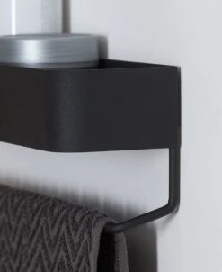 Sealskin Brix - Wandrek Met Handdoekrek 35 Cm - Zwart -Badkamer Product Winkel 982x1200 1