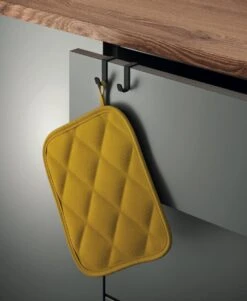 Tomado Metaltex - Dubbele Haak Galileo - Mat Zwart - 6x4cm -Badkamer Product Winkel 984x1200