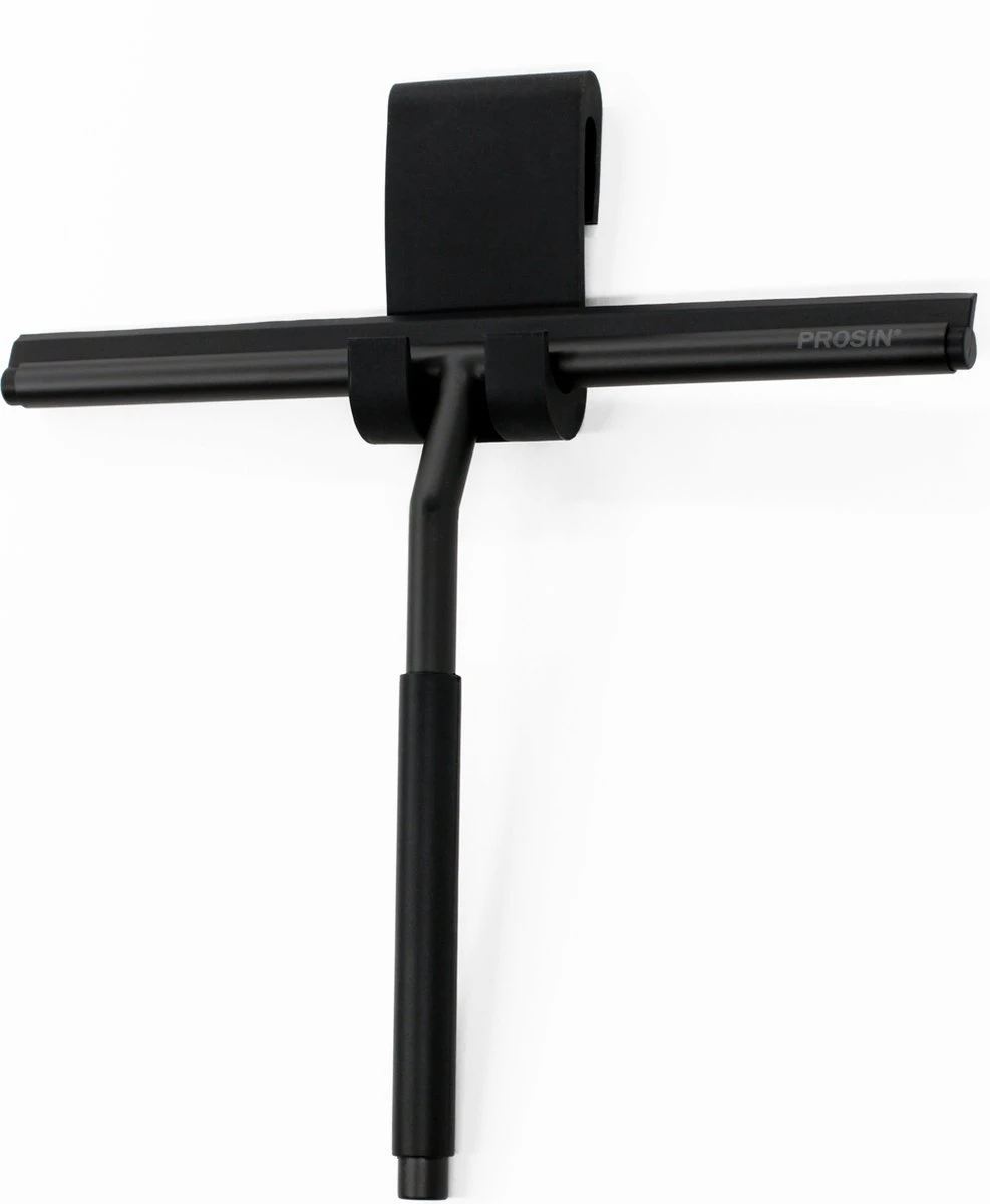 PROSIN - SET VAN VLOER + HANDWISSER - Raamwisser - Vloerwisser - Douchetrekker - Raamtrekker - Wisser - Mat Zwart - Wiper - Squeegee - Bathroom - Vloertrekker - Vloertrekker Met Steel - Floor Wiper - Aftrekker - RVS - Zwart - Design - Wisser 5 PROSIN - SET VAN VLOER + HANDWISSER - Raamwisser - Vloerwisser - Douchetrekker - Raamtrekker - Wisser - Mat Zwart - Wiper - Squeegee - Bathroom - Vloertrekker - Vloertrekker Met Steel - Floor Wiper - Aftrekker - RVS - Zwart - Design - Wisser - Afbeelding 4