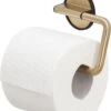 Tiger Tune - Toiletrolhouder Zonder Klep - Messing Geborsteld / Zwart 2 Tiger Tune - Toiletrolhouder Zonder Klep - Messing Geborsteld / Zwart -Badkamer Product Winkel 999x1200